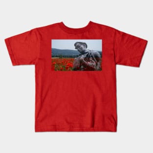 soldier Remembrance Day art Kids T-Shirt